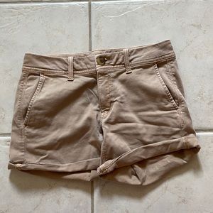 American Eagle Khaki Shorts